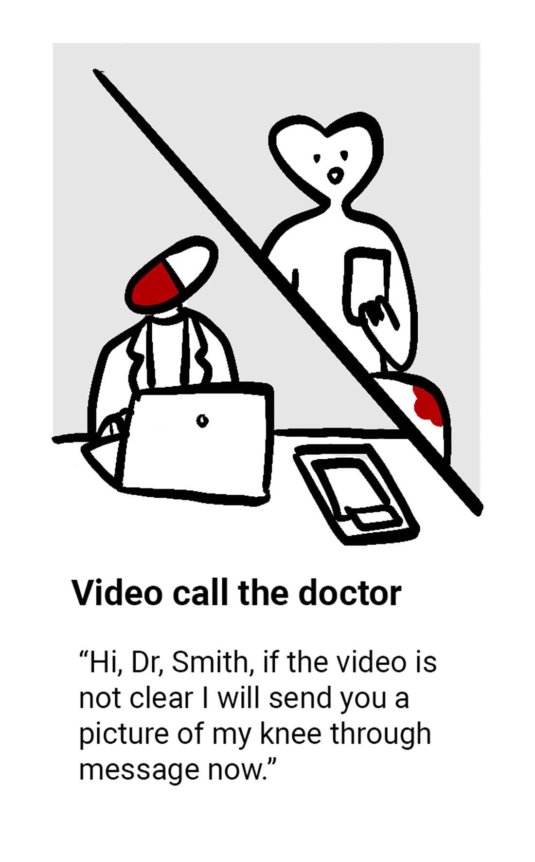 Inforgraphic: Video call the doctor